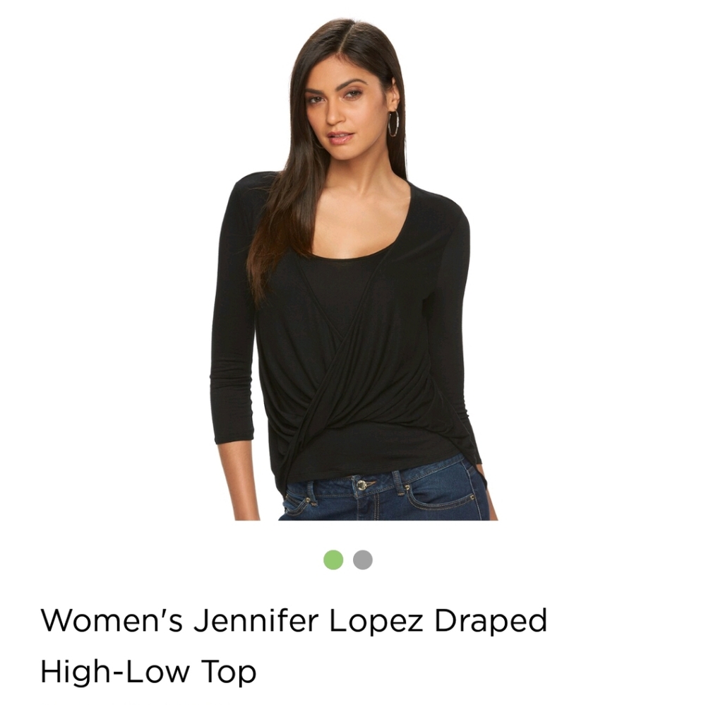 Jennifer Lopez high low shirt